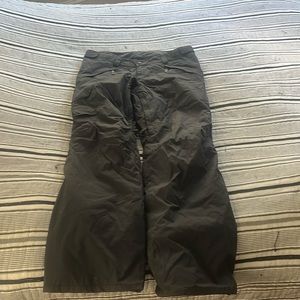 North Face size xl dark grey snow pants